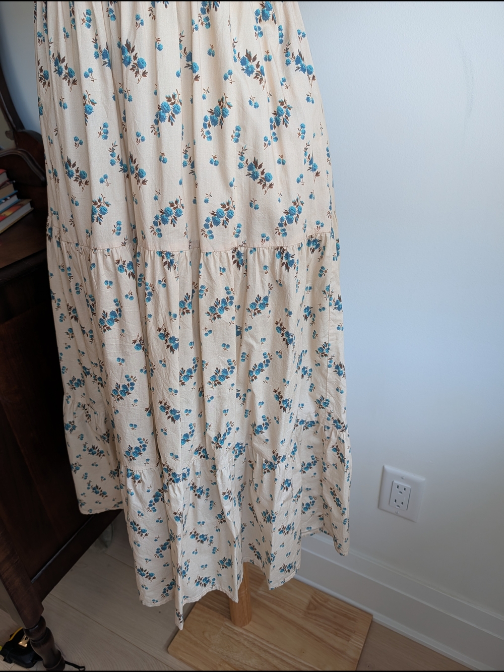 Christy Dawn Brooklyn Dress In Mums Ditsy Cream - Picture 4 of 8